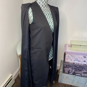 Black Cape Blazer